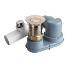 Victoria+Albert Kit 36 odpływ Intelli 36cm ze zintegrowanym przelewem Chrom