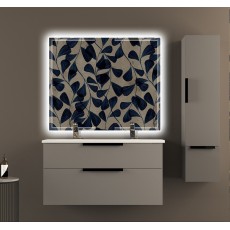 Baden Haus Urban szafka wisząca 120 cm Medium matt grey z umywalką ceramiczną