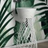 Hidra Wire umywalka 43cm biały marmur matowa