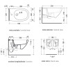Flaminia Spin bidet wiszacy biały 5086