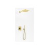 Kohlman Experience Gold Zestaw prysznicowy złoty QW210EGDQ