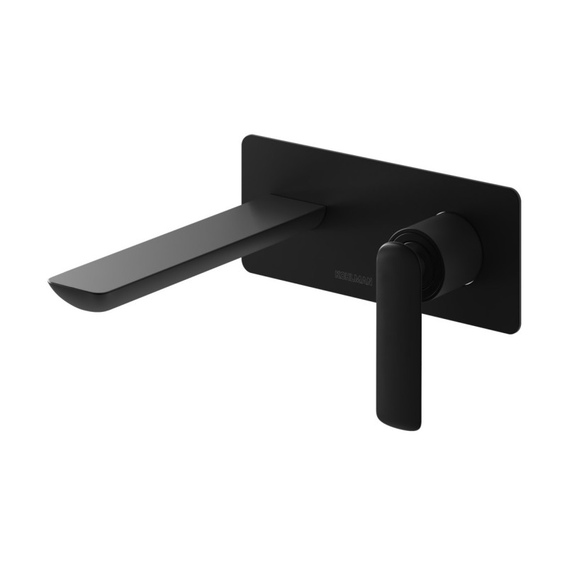 Kohlman Experience Black Bateria umywalkowa natynkowa czarna QW185EB