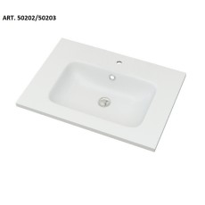Baden Haus Urban base unit 60 cm dark ash with ceramic basin