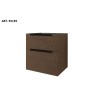 Baden Haus Urban base unit 60 cm dark ash with ceramic basin
