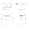 Flaminia Pass 62 PS62C technical drawing