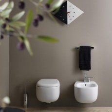 Flaminia Bonola wc bidet wiszący biały połysk  BN218 BN118G