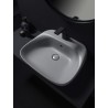 Flaminia Fluo umywalka 60 cm nablatowa/wisząca biały połysk FU60L