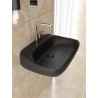 Flaminia Fluo umywalka 70 cm nablatowa/wisząca biały połysk FU70L