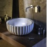 Flaminia Settecento umywalka 44 cm nablatowa Cenere