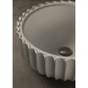 Flaminia Settecento umywalka 44 cm nablatowa Cenere