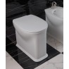Flaminia Madre miska wc stojąca bezrantowa S/P czarny połysk