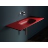 Flaminia Nudaflat 120 Umywalka wisząca rosso rubens ND120L