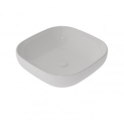 GSG Easy Quadro countertop Washbasin Square cm 45 white