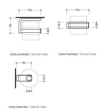 Flaminia Noke uchwyt na papier NKPR