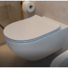 Flaminia APP Mini wall hung wc rimless GoClean with seat cover