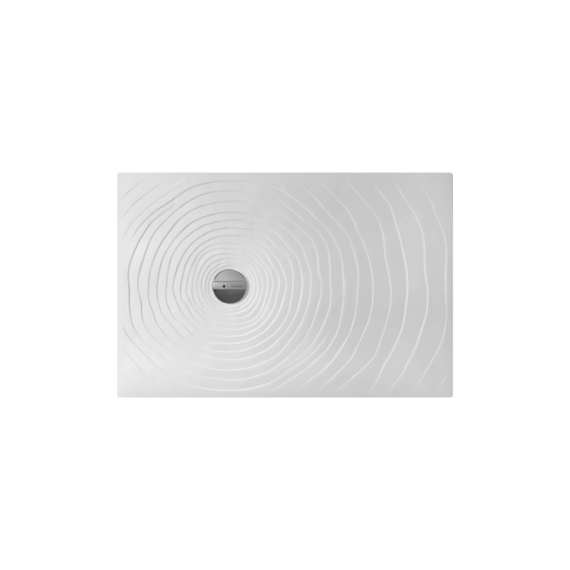 Flaminia Water Drop Brodzik ceramiczny 120x80 x h 5,5cm