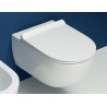 Flaminia APP Mini wall hung wc rimless GoClean with seat cover AP119G+CW05