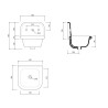 TCL40DC technical drawing