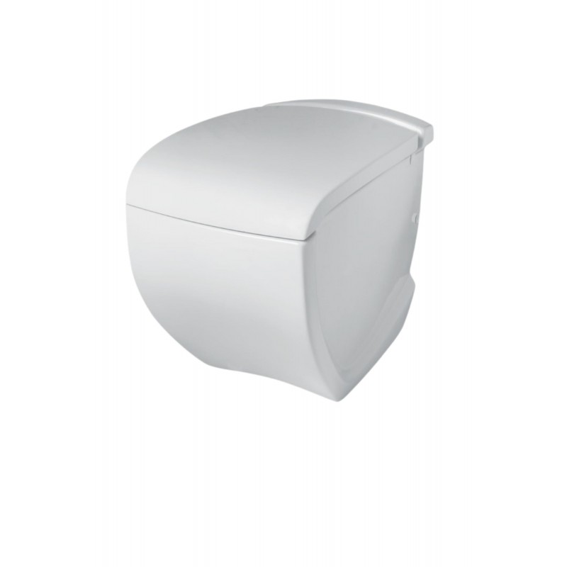 Hidra Hi Line miska WC stojąca biały połysk OUTLET