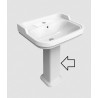 Flaminia Efi Pedestal suitable for EFI 64 / 70 basins