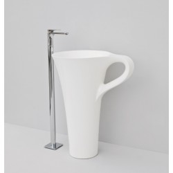 Artceram Cup umywalka wolnostojąca Livingtec biała
