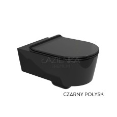 Flaminia Link miska wc  5051/WCG czarny polysk