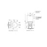 Flaminia zbiornik ceramiczny do WC Monoblock AP116G