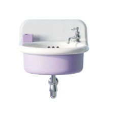 Bleu Provence True Colors Lite umywalka ścienna półokrągła 50cm