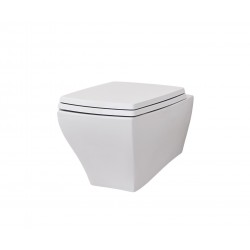 Artceram Jazz wc wall hung with seat cover white