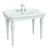 Artceram Hermitage console basin 112 cm white