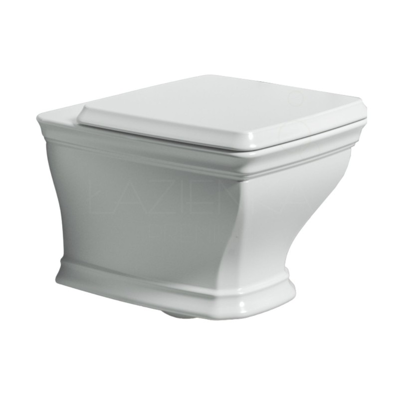 Artceram Civitas miska wc wisząca z deską wolnoopadającą