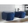 hidra miska wc i bidet  faster w kolorze granatowym