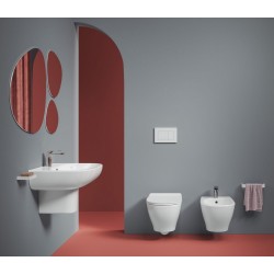 Artceram Ten 4.0 wc wall hung with seat cover in set