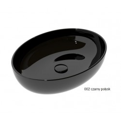 GSG Easy 55 countertop basin Oval EALAVOV55 black shine Sales