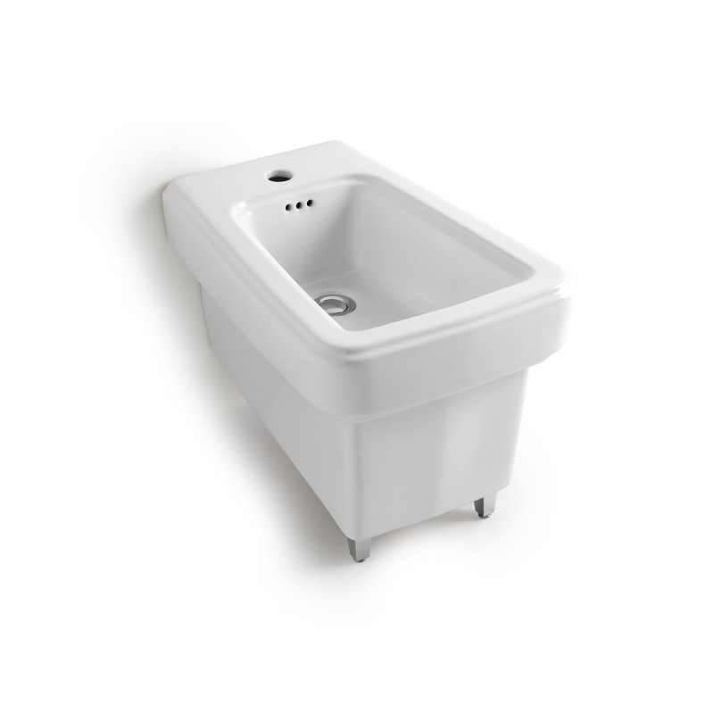 Bleu Provence So Fifties bidet wiszący biały połysk, BP536