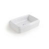 Bleu Provence So Fifties countertop basin 60x44, white BP540