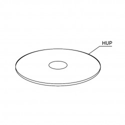 Hidra HUB półka do metalowego stelaża HU3 biały mat HUP