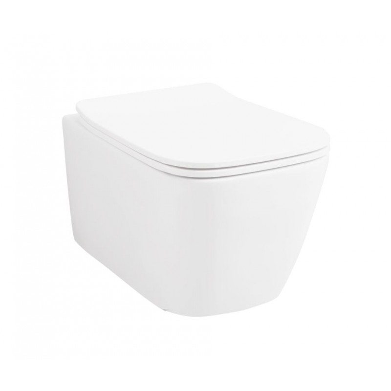 Artceram A16 Mini miska wc z deska komplet ,biały połysk   ASV005 01:00 + ASA002 01:71