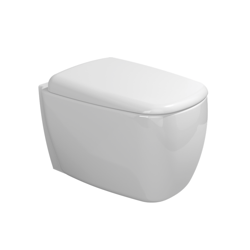 Flaminia Mono miska wc wisząca go silent biała z deską wolnoopadającą MN118S MNCW03