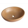 Bleu Provence Terracota Oval 62x50 zlew kuchenny nablatowy