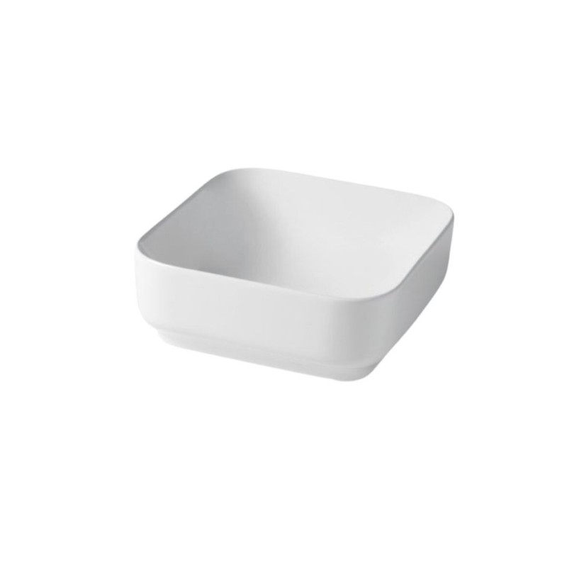 Artceram Gio 40x40 umywalka nablatowa  biały połysk