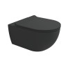 Flaminia App miska wc wisząca GoClean z deską Slim AP118G+QKCW09, carbon