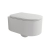 Flaminia Astra miska wc wisząca bezrantowa Goclean AS118G z deską wolnoopadającą ASCW05  Latte biały mat