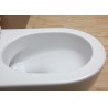 Flaminia App miska wc wisząca GoClean z deską Slim AP118G+QKCW09, carbon