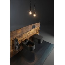 Flaminia Astra bidet wc wiszący  carbon