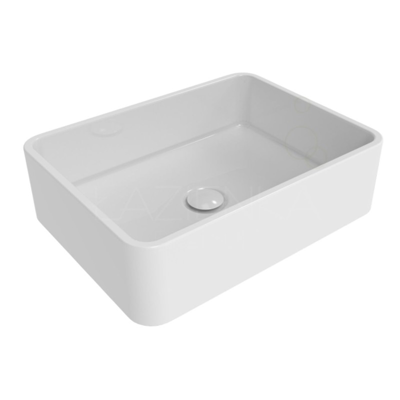 Flaminia Miniwash 48 umywalka nablatow biała MWL48