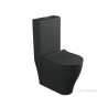 Flaminia App wc kompakt zestaw: wc+zbiornik+mechanizm+deska, carbone mat , czarny mat