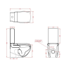 Hidra Hi line zestaw monoblock HI12+DL18+P10+HIZ