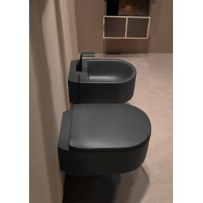 Flaminia Astra bidet wc wiszący  carbon