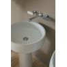 Flaminia Bonola 46 freestanding basin on pedestal  BN46A +BN50